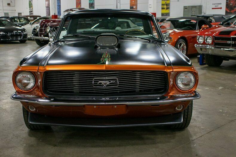 1968 Orange Ford Mustang --
