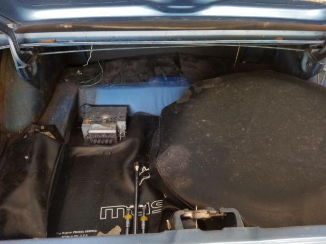 1968 Blue Ford Mustang Coupe