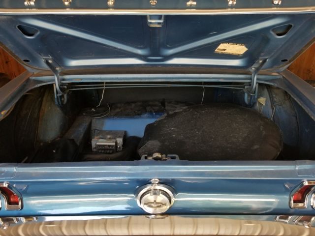 1968 Blue Ford Mustang Coupe