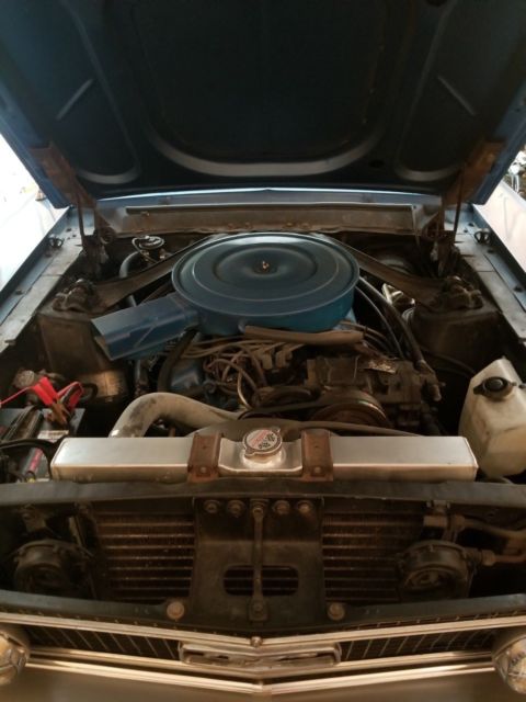 1968 Blue Ford Mustang Coupe