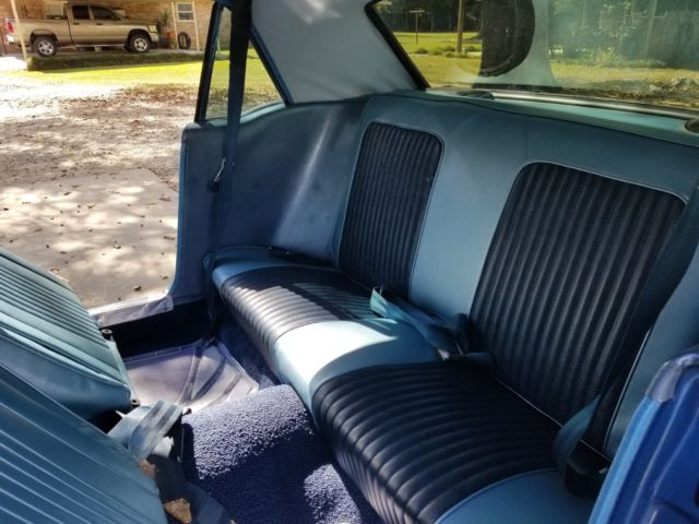 1968 Blue Ford Mustang Coupe