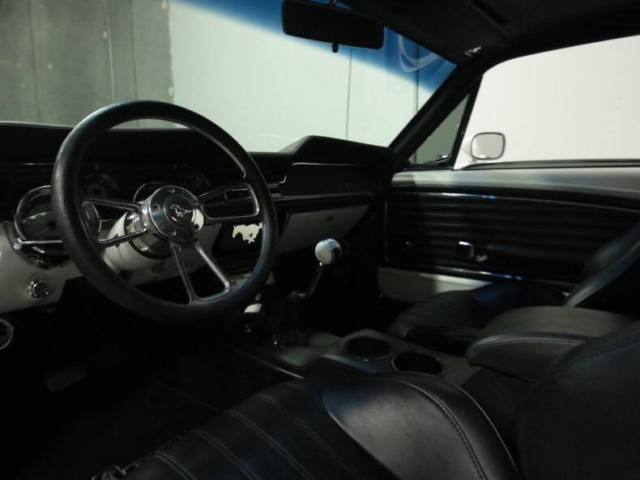 1968 White Ford Mustang Coupe