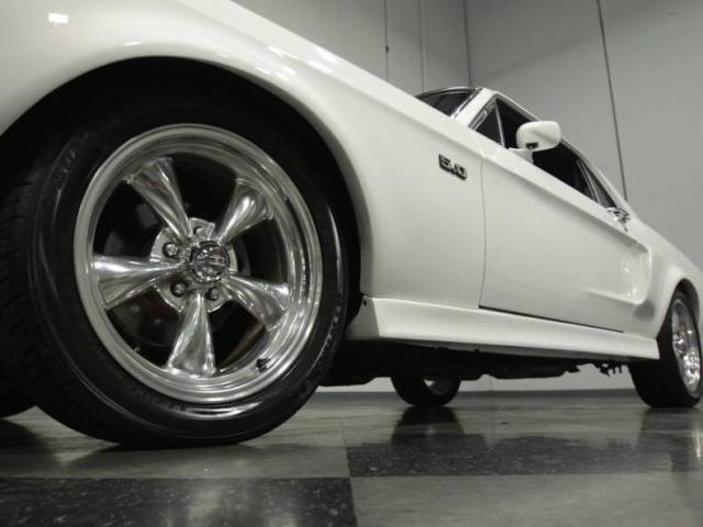 1968 White Ford Mustang Coupe