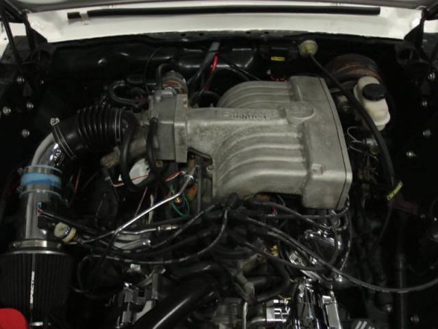 1968 White Ford Mustang Coupe