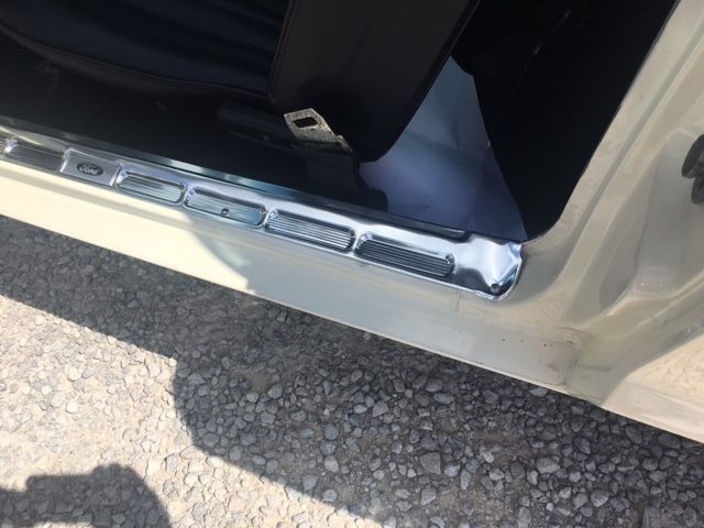 1968 Off white Ford Mustang Convertible