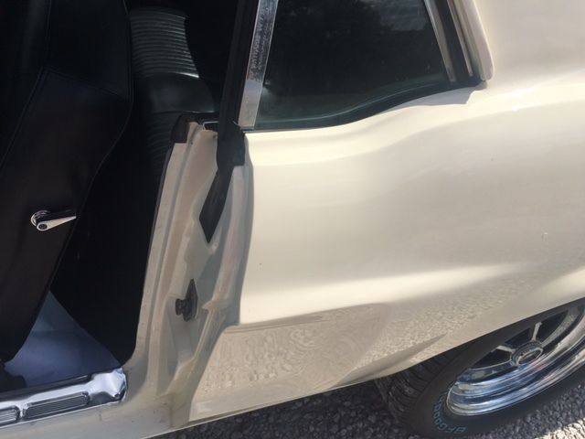 1968 Off white Ford Mustang Convertible