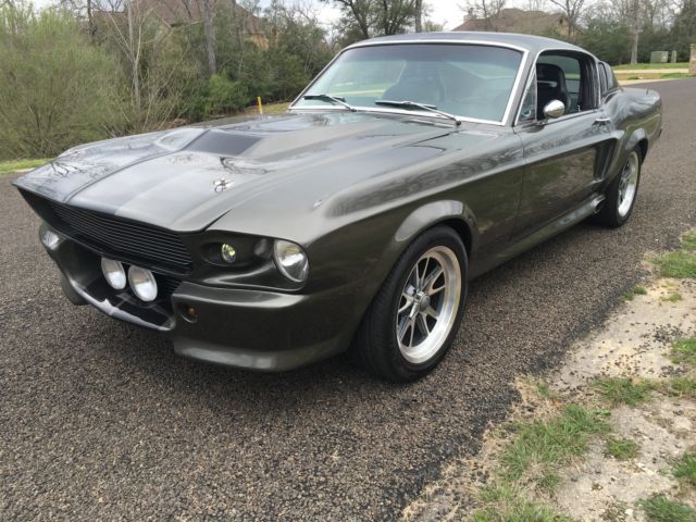 1968 Gray Ford Mustang Fastback