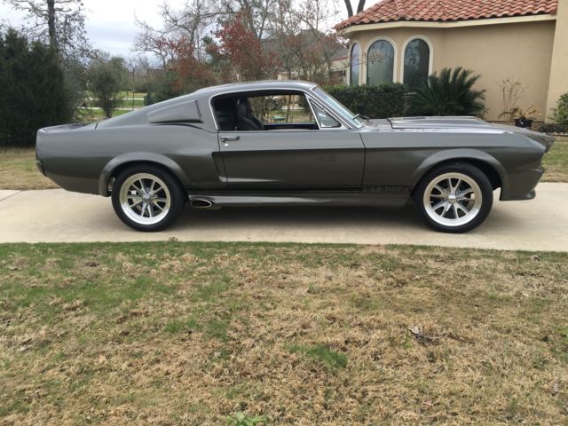 1968 Gray Ford Mustang Fastback