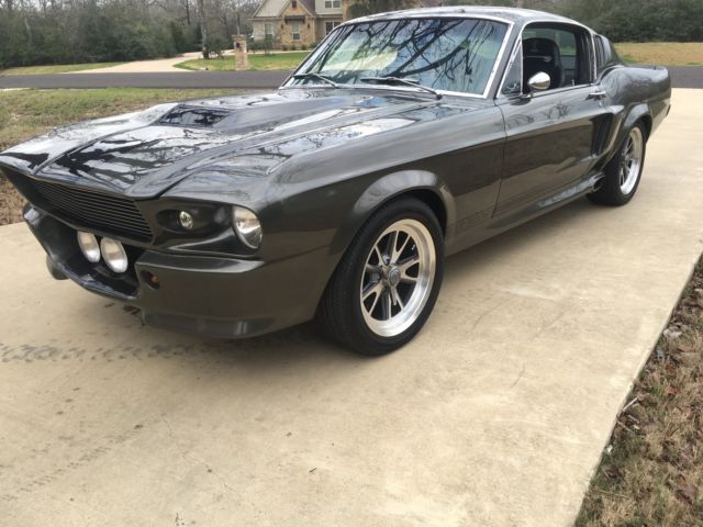 1968 Gray Ford Mustang Fastback