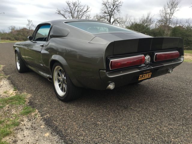 1968 Gray Ford Mustang Fastback