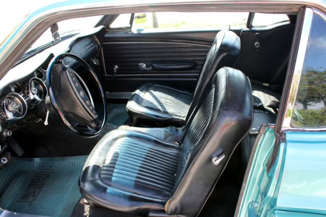 1968 GREEN Ford Mustang Hardtop