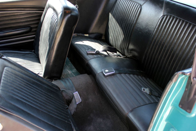 1968 GREEN Ford Mustang Hardtop