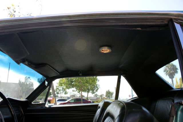 1968 GREEN Ford Mustang Hardtop