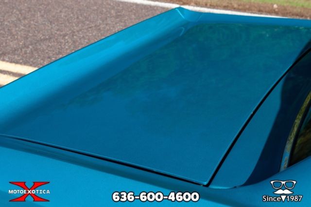 1968 Gulfstream Aqua exterior Ford Mustang Coupe