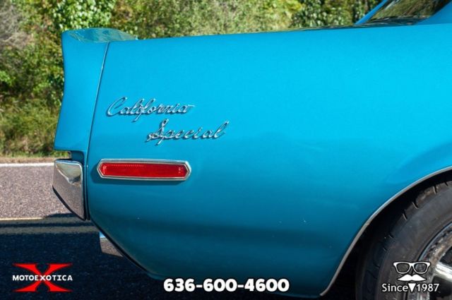 1968 Gulfstream Aqua exterior Ford Mustang Coupe