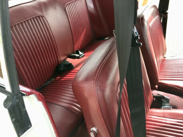 1968 White Ford Mustang Coupe