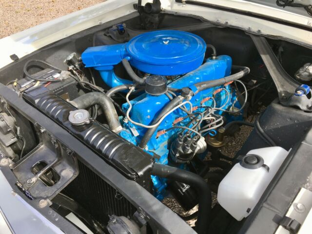 1968 White Ford Mustang Coupe