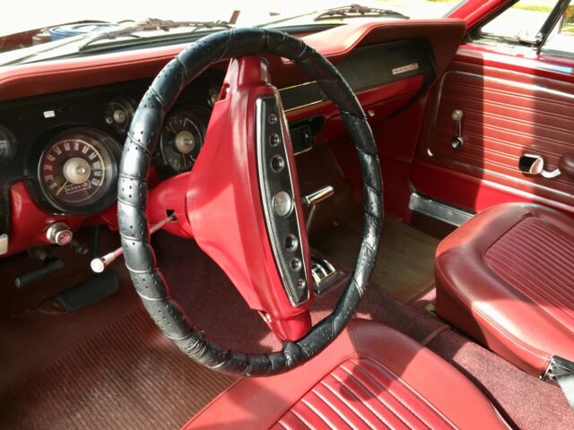 1968 White Ford Mustang Coupe