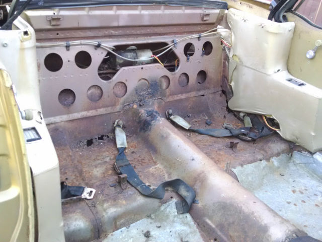 1968 Gold Ford Mustang Convertible