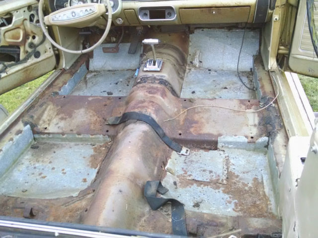 1968 Gold Ford Mustang Convertible