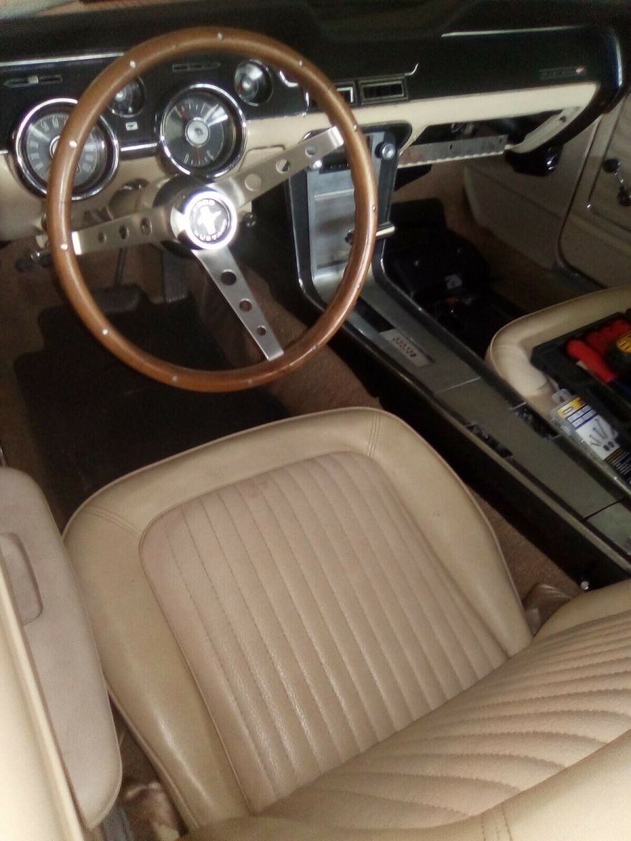 1968 Coral Ford Mustang Convertible