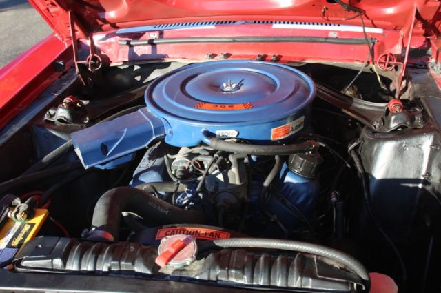 1968 Candy Apple Red Ford Mustang Convertible