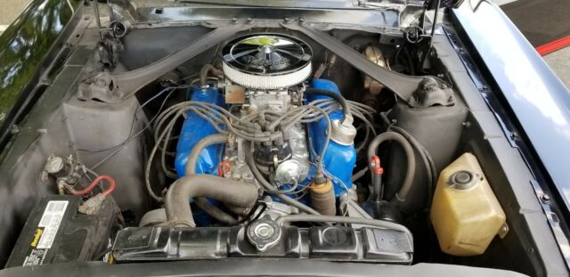 1968 Black Ford Mustang Convertible