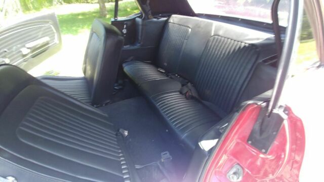 1968 Red Ford Mustang Convertible