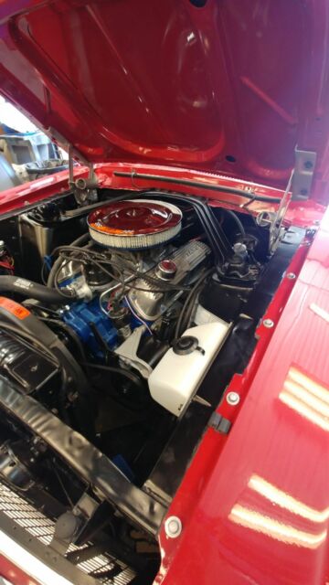 1968 Red Ford Mustang Convertible