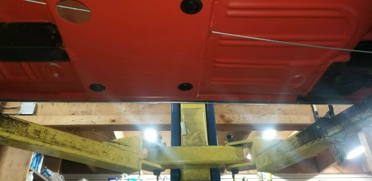 1968 Blue Ford Mustang Convertible