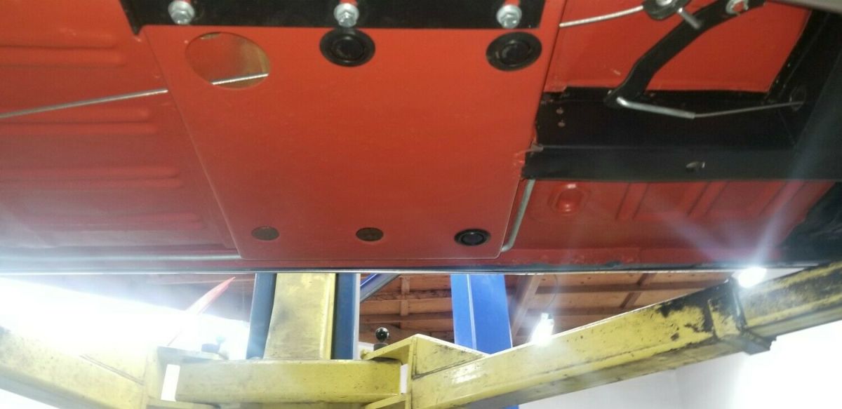 1968 Blue Ford Mustang Convertible