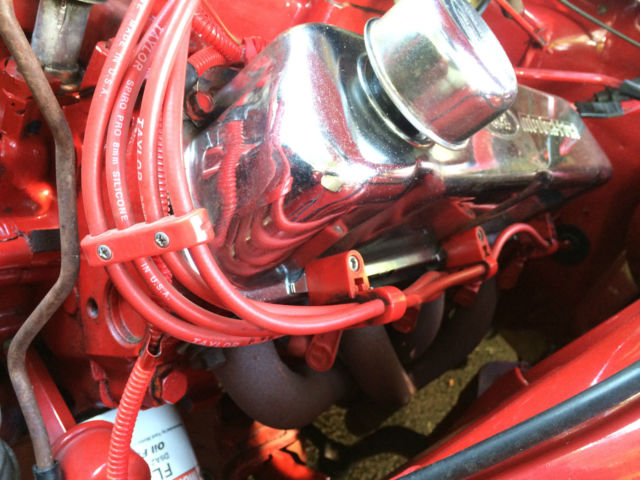 1968 Red Ford Mustang Fastback