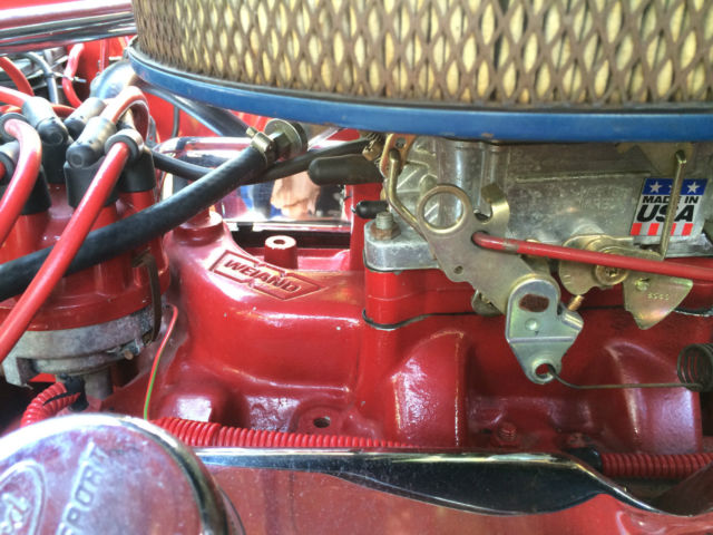 1968 Red Ford Mustang Fastback