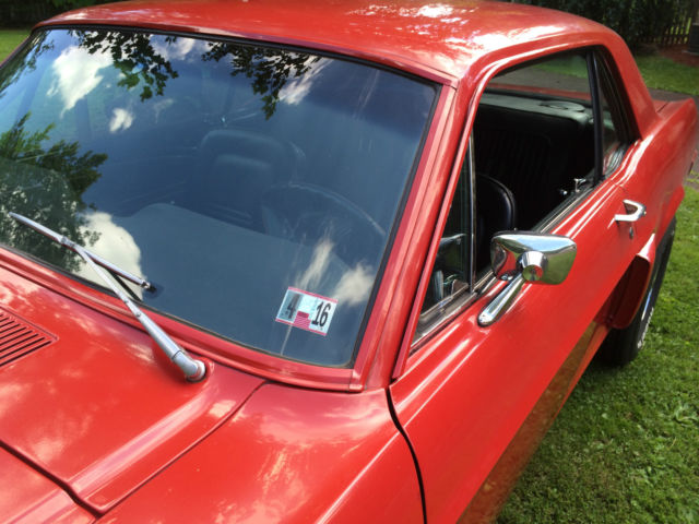 1968 Red Ford Mustang Fastback