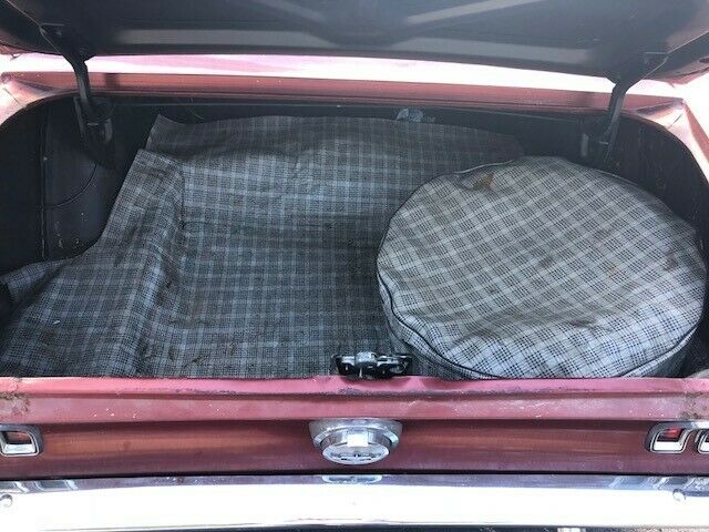 1968 Burgundy Ford Mustang Coupe