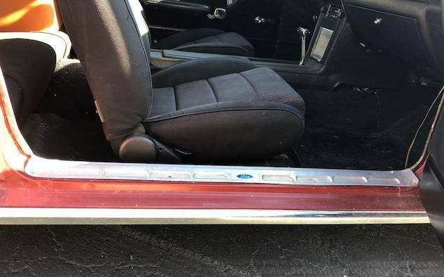 1968 Burgundy Ford Mustang Coupe