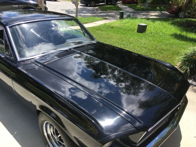 1968 Black Ford Mustang Coupe