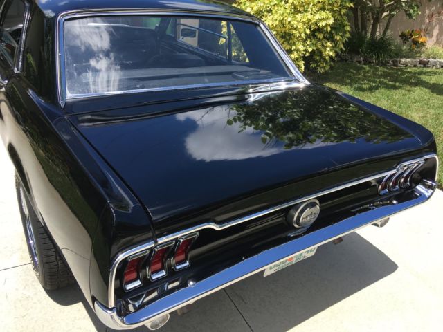1968 Black Ford Mustang Coupe