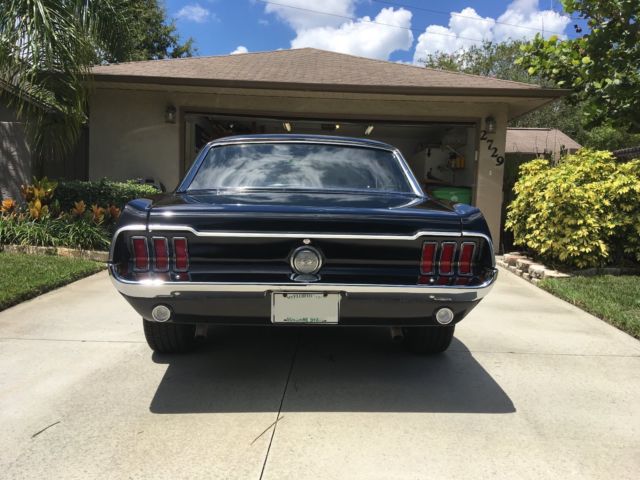 1968 Black Ford Mustang Coupe