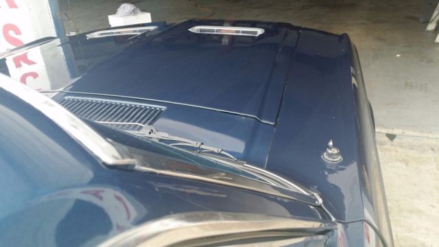 1968 Blue Ford Mustang Coupe