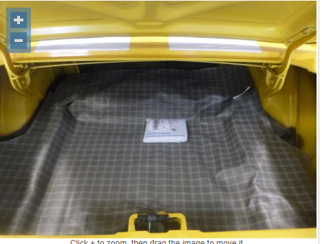 1968 Yellow Ford Mustang Coupe