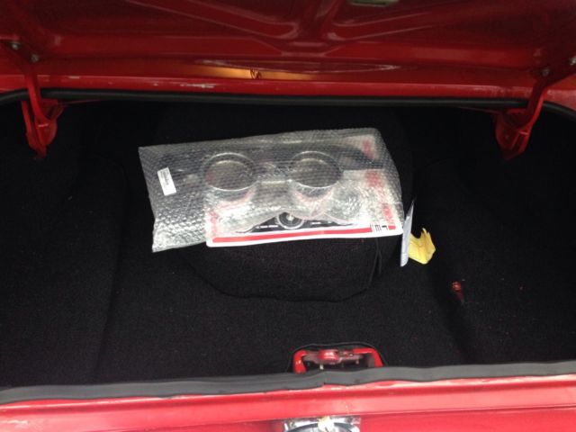 1968 Red Ford Mustang Coupe