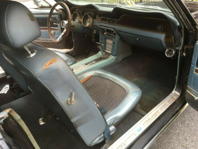 1968 Black Ford Mustang Coupe