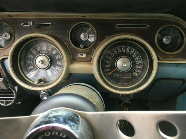 1968 Black Ford Mustang Coupe