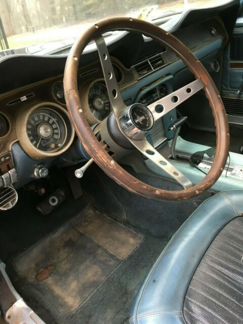 1968 Black Ford Mustang Coupe