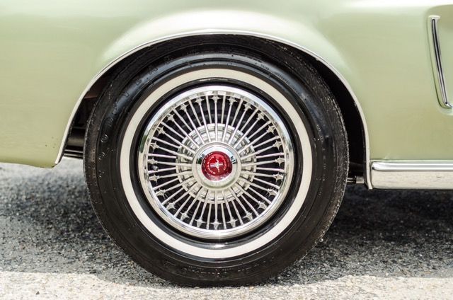 1968 Green Ford Mustang Convertible