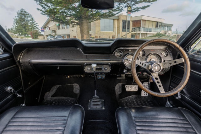 1968 Pepper Grey Ford Mustang Fastback