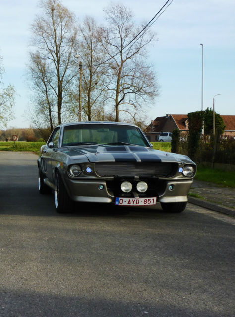 1968 Gray Ford Mustang Coupe