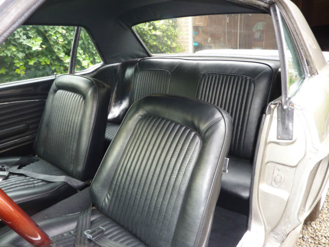 1968 Gray Ford Mustang Coupe