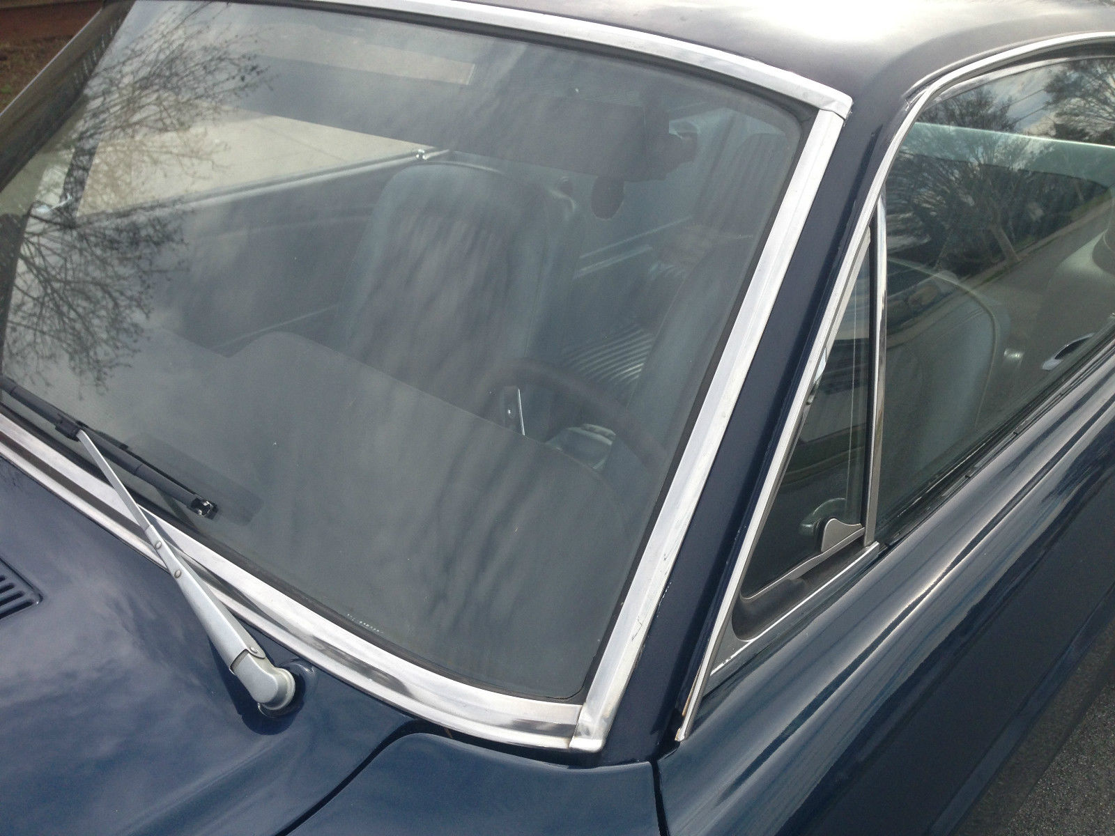 1968 Blue Ford Mustang Fastback